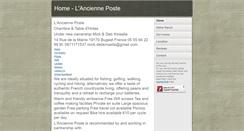 Desktop Screenshot of lancienneposte-bugeat.eu